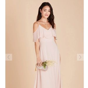 Pale blush pink bridesmaid dress from Birdy Grey size XS. Brand new, never worn.